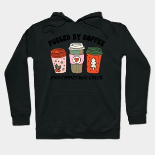 Fueled by coffee and christmas cheer Hoodie